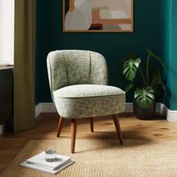 Elsie Multi Chenille Cocktail Chair - thumbnail 1