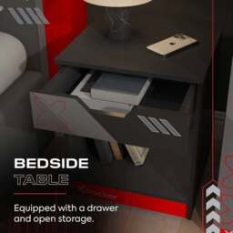 X Rocker Octane 3 Piece Bedroom Set - thumbnail 3