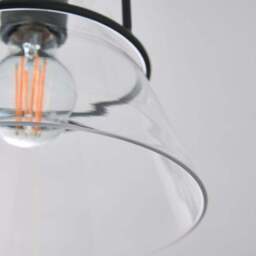 Valdez Industrial Flush Ceiling Light - thumbnail 4