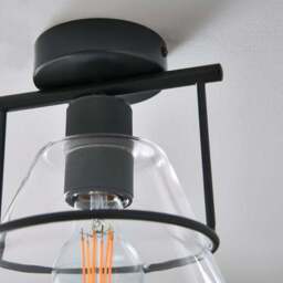 Valdez Industrial Flush Ceiling Light - thumbnail 3
