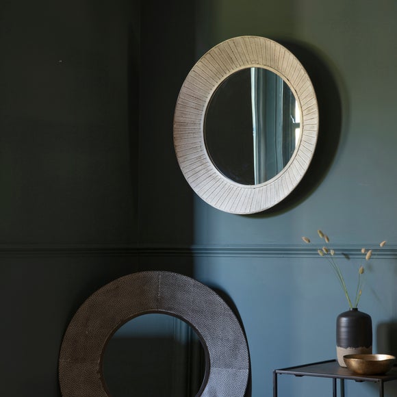 Windsor Thick Edge Round Wall Mirror - image 1
