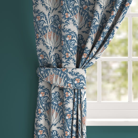 William Morris At Home Artichoke Velvet Made to Order Curtain Tieback - image 1
