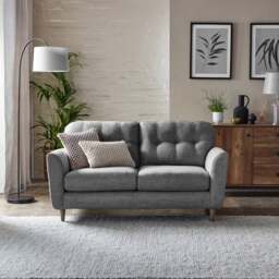 Sven Tonal Weave 2 Seater Sofa - thumbnail 1