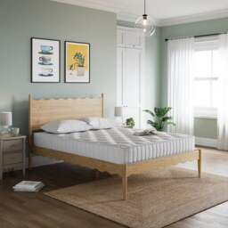 Emilie Wooden Bed Frame - thumbnail 1
