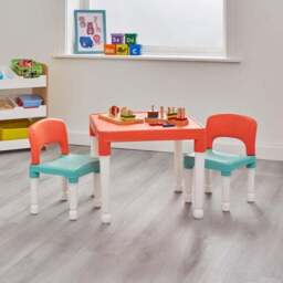 Liberty House Kids Plastic Table And Two Chairs Set - thumbnail 3