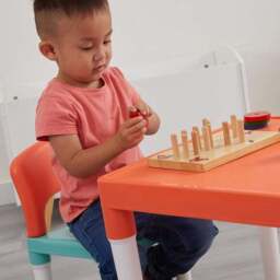 Liberty House Kids Plastic Table And Two Chairs Set - thumbnail 5