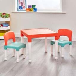 Liberty House Kids Plastic Table And Two Chairs Set - thumbnail 4