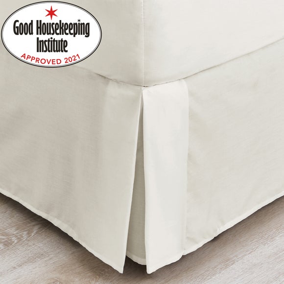 Non Iron Plain Dye Ivory Valance