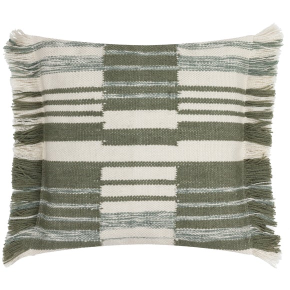 Torode Woven Striped Square Cushion - image 1