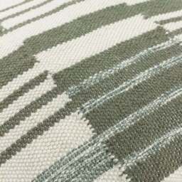Torode Woven Striped Square Cushion - thumbnail 4