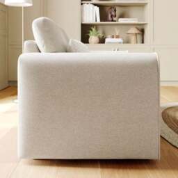 Abel Vintage Soft Chenille 2 Seater Sofa - thumbnail 3