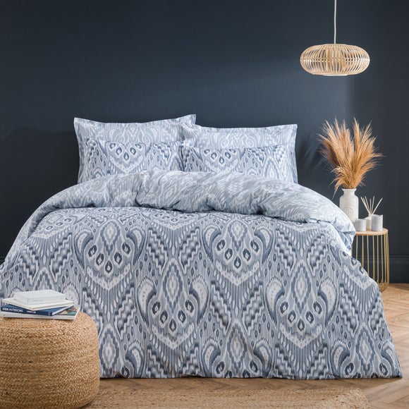 Global Ikat 100% Cotton Duvet Cover & Pillowcase Set - image 1