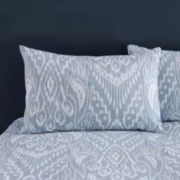 Global Ikat 100% Cotton Duvet Cover & Pillowcase Set - thumbnail 4