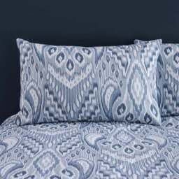 Global Ikat 100% Cotton Duvet Cover & Pillowcase Set - thumbnail 2