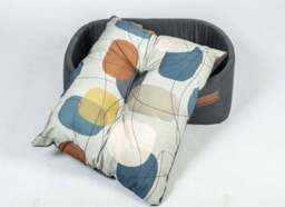 Danish Design Colour Block Lux Slumber Dog Bed - thumbnail 2