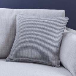 Walker Tonal Stripe Eyelet Curtains - thumbnail 5