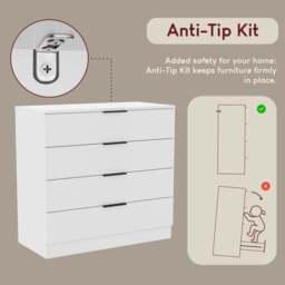 Hayes 4 Drawer Chest - thumbnail 5