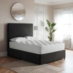 Luxury Velvet Divan Base - thumbnail 1