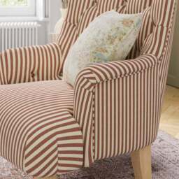 Arianna Linford Stripe Armchair - thumbnail 3