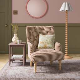 Arianna Linford Stripe Armchair - thumbnail 1