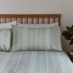 Harley Stripe Polycotton Duvet Cover & Pillowcase Set - thumbnail 6