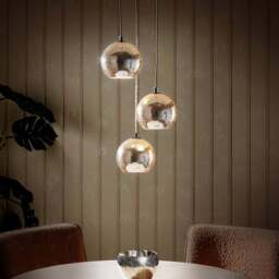 Disco Ball 3 Light Adjustable Cluster Ceiling Light - thumbnail 2