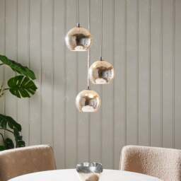 Disco Ball 3 Light Adjustable Cluster Ceiling Light - thumbnail 1