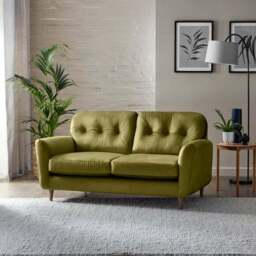 Sven Opulent Velvet 2 Seater Sofa - thumbnail 3