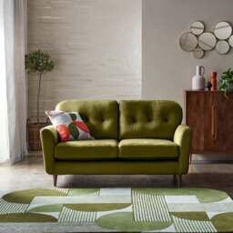 Sven Opulent Velvet 2 Seater Sofa