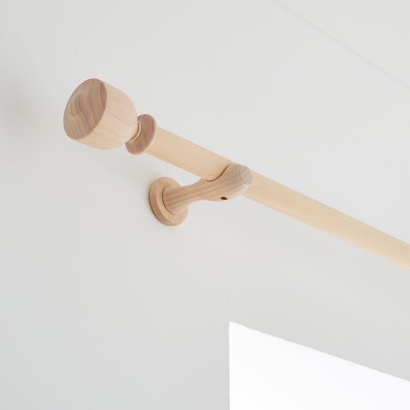Tulip Urn Wood Curtain Pole - image 1