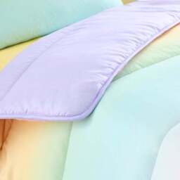 Ombre Pastel 7.5 Tog Single Coverless Duvet and Pillowcase Set - thumbnail 3