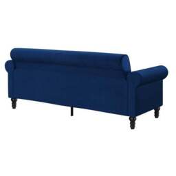 Greta Velvet 3 Seater Sofa - thumbnail 3