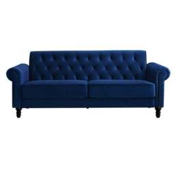 Greta Velvet 3 Seater Sofa - thumbnail 6