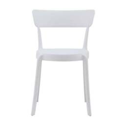 Fusion Living Plastic Bistro Dining Chair - thumbnail 2