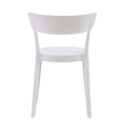 Fusion Living Plastic Bistro Dining Chair - thumbnail 5