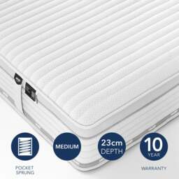 Jay-Be Firm 2000 Pocket Truecore Hybrid Mattress - thumbnail 1