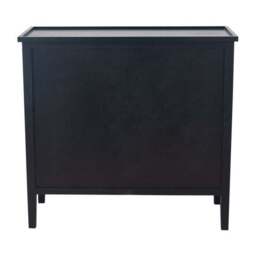 Pacific Chelmsford 4 Drawer Chest, Black Painted Pine - thumbnail 4