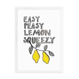 East End Prints Easy Peasy Lemon Print by Keren Parmley - thumbnail 2