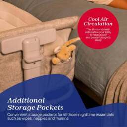 Chicco Next to Me Armonia Scandinavian Crib - thumbnail 4
