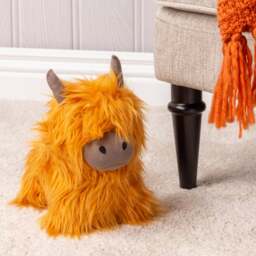Paoletti Highland Cow Doorstop - thumbnail 1