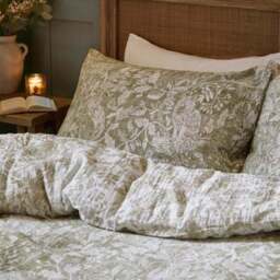 Voyage Cademuir 100% Cotton Duvet Cover & Pillowcase Set - thumbnail 2
