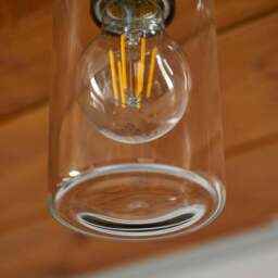 Fulton Industrial Outdoor Flush Ceiling Light - thumbnail 3