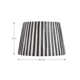 Suzie Striped Easy Fit Tapered Lamp Shade - thumbnail 5