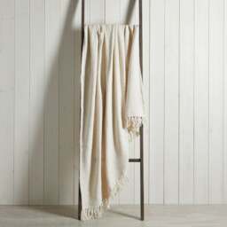 Aris Cotton Weave 130cm x 180cm Throw Blanket - thumbnail 1
