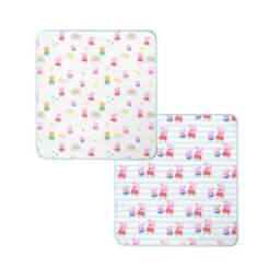 Peppa Pig Lullabies 100% Cotton Reversible Jersey Blanket - thumbnail 4