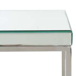Elysee Square Coffee Table, Mirrored Glass - thumbnail 4