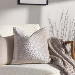 Arvo Boucle Polycotton Yarn Throw Blanket 130cm x 180cm - thumbnail 5