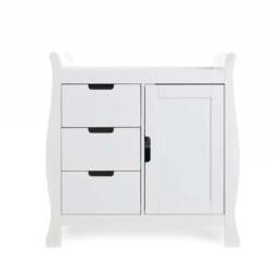 Obaby Stamford Classic 2 Piece Nursery Room Set, White - thumbnail 5