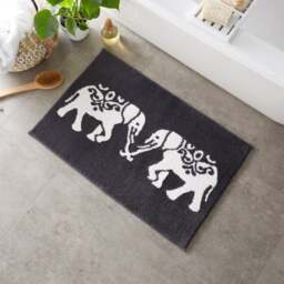 Elephants Bath Mat - thumbnail 1