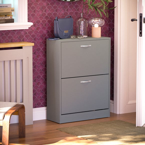Vida Designs 2 Tier Shoe Cabinet - image 1